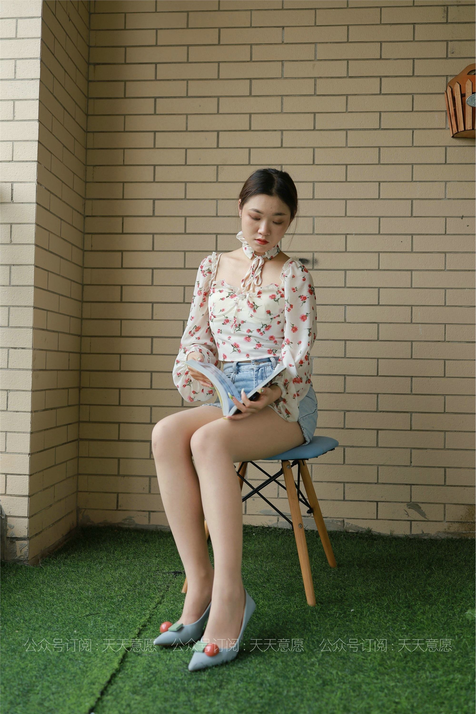 IESS异思趣向  2021.07.03 丝享家850：可可《法式碎花裙》